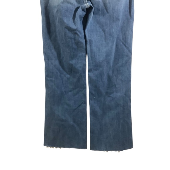 PAIGE Women's Atley Ankle Flare Jeans Raw Hem - Picture 6 of 9